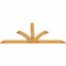 Ekena Millwork Richland Rough Sawn Timber Gable Bracket, Western Red Cedar, 108"W x 49"H x 2"D x 6"F, 11/12 Pitch GBW108X49X0206RIC00RWR - alternate 2